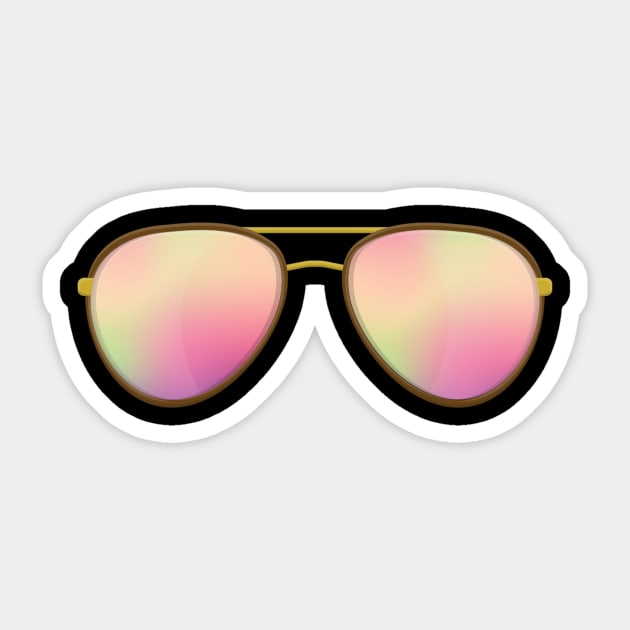 Colorful Sunglasses Sticker by EarlAdrian